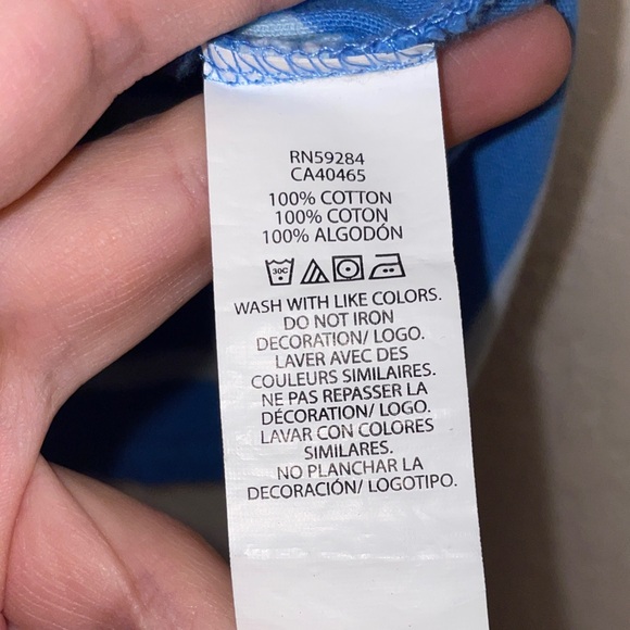 The Children's Place Striped Blue and White Tee - Picture 4 of 6